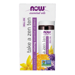 NOW Take a Zen Ten Blend Roll-On 10mL - Five Natural