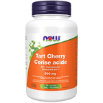 NOW Tart Montmorency Cherry Concentrate 500mg 90 Veg Capsules - Five Natural