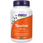 NOW Taurine 1000mg 100 Veg Capsules - Five Natural