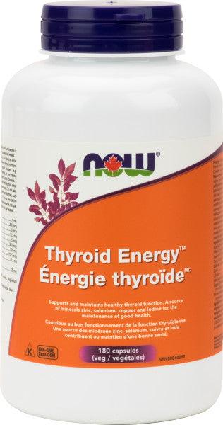 NOW Thyroid Energy Formula 180 Veg Capsules - Five Natural