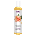 NOW Tranquil Rose Massage Oil 237mL - Five Natural