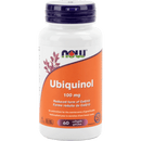 NOW Ubiquinol 100mg 60 Softgels - Five Natural