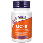 NOW UC-II Undenatured Collagen 40mg 60 Veg Capsules - Five Natural