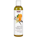 NOW Vanilla Citrus Massage Oil 237mL - Five Natural
