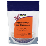 NOW Veg Capsules '00' Non-Gelatin 250's - Five Natural
