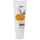 NOW Vitamin C & Oryza Sativa Gentle Scrub 118mL - Five Natural