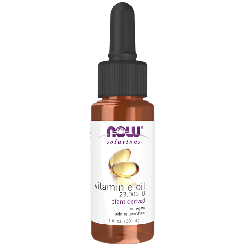 NOW Vitamin E 23,000 IU Cosmetic Oil 30mL - Five Natural