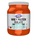 NOW Whey Isolate 100% Natural, Unflavoured 544g - Five Natural
