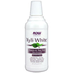 NOW Xyliwhite Neem & Tea Tree Mouthwash 473mL - Five Natural
