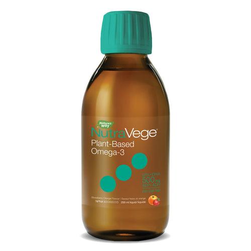 NutraVege Omega-3 Plant Based Strawberry Orange 200mL - Five Natural
