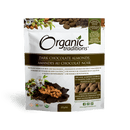 Organic Traditions Almonds, Dark Chocolate 227g - Five Natural