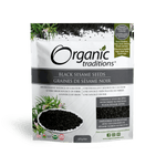 Organic Traditions Black Sesame Seeds 227g - Five Natural