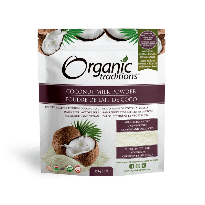 Organic Traditions Coconut Milk Powder 150g - Five Natural