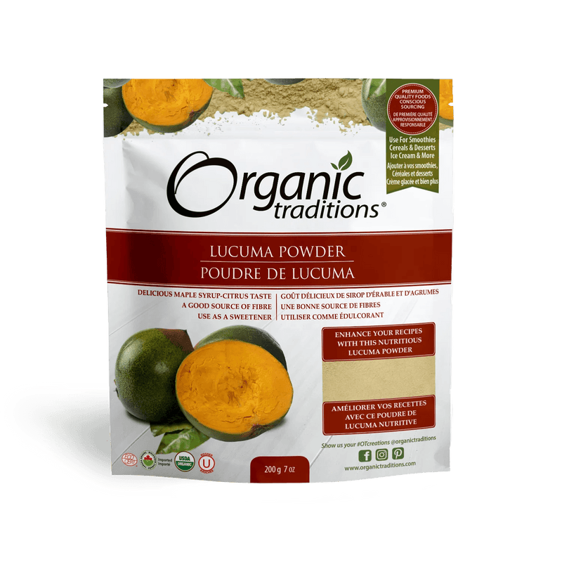 Organic Traditions Lucuma Powder 200g - Five Natural