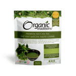Organic Traditions Matcha Tea, Premium 100g - Five Natural