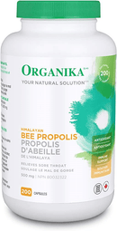 Organika Bee Propolis (Himalayan) 500mg 200 Capsules - Five Natural