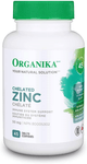 Organika Chelated Zinc 50mg 45 Tablets - Five Natural