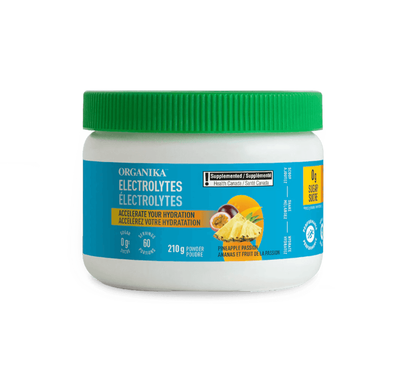 Organika Electrolytes Pineapple Passion 210g - Five Natural