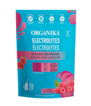 Organika Electrolytes Wild Raspberry 3.5g x20 Sachets - Five Natural