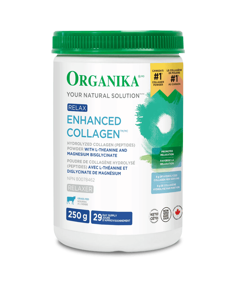 Organika Enhanced Collagen Relax with Magnesium 250g - Five Natural