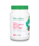 Organika Full Spectrum Plant Enzymes 500mg 120 Veg Capsules - Five Natural