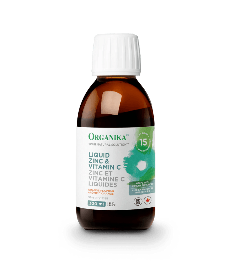 Organika Liquid Zinc With Vitamin C 300mL - Five Natural
