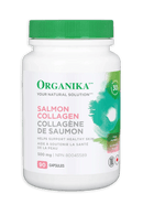 Organika Salmon Collagen 500mg 90 Capsules - Five Natural