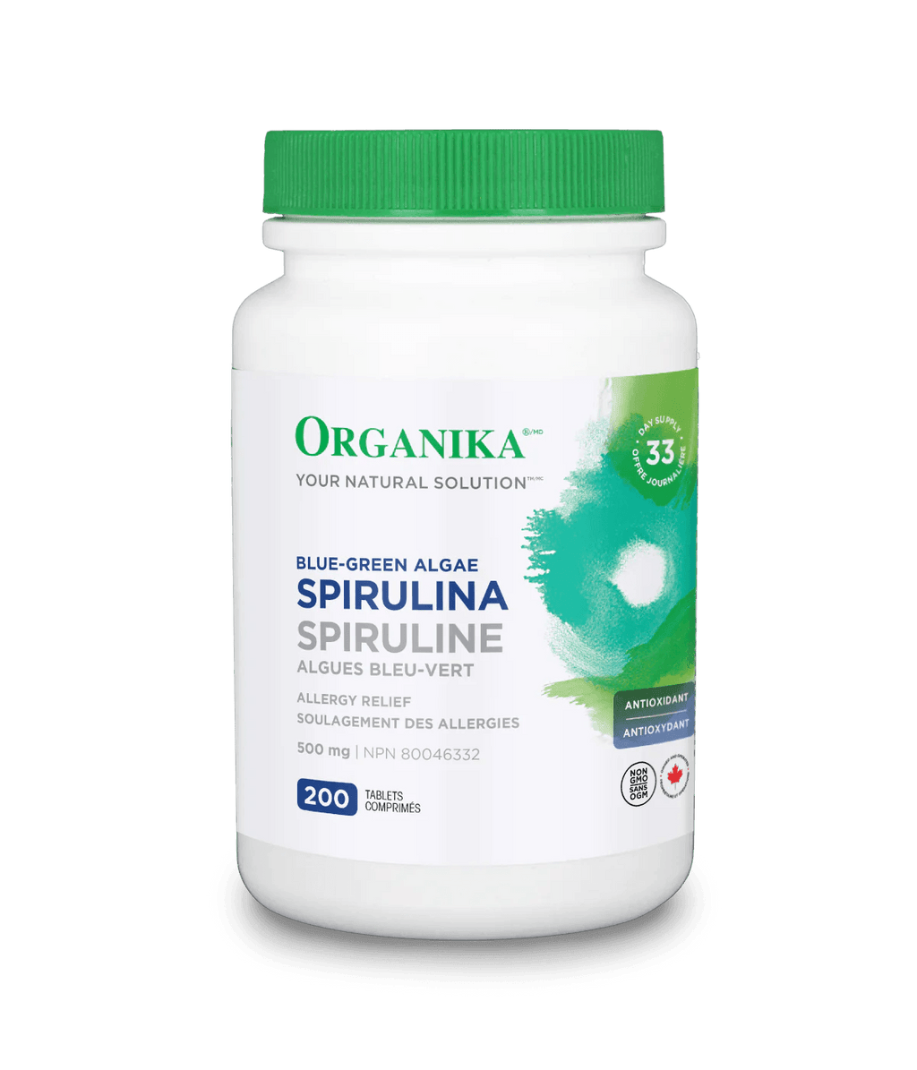 Organika Spirulina 500mg 200 Tablets