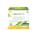 Organyc Compact Tampons Regular 16 Units - Five Natural