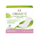 Organyc Folded Liners Light Flow 24 Units - Five Natural