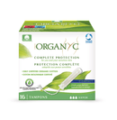 Organyc Tampons With Applicator Super 16 Units - Five Natural