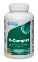 Platinum Naturals B-Complex 60 Vegan Liquid Capsules - Five Natural