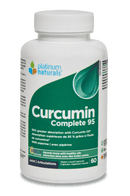 Platinum Naturals Curcumin Complete 95 60 Vegan Liquid Capsules - Five Natural
