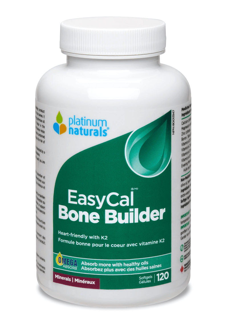 Platinum Naturals Easycal® Bone Builder 120 Softgels - Five Natural