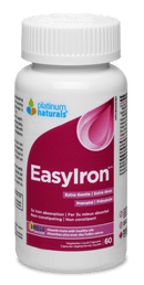 Platinum Naturals Prenatal Easyiron® Extra Gentle 60 Veg Liquid Capsules - Five Natural
