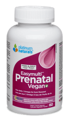 Platinum Naturals Prenatal Easymulti® Vegan 60 Vegan Liquid Capsules - Five Natural