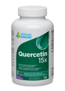 Platinum Naturals Quercetin 15X 120 Vegan Liquid Capsules - Five Natural