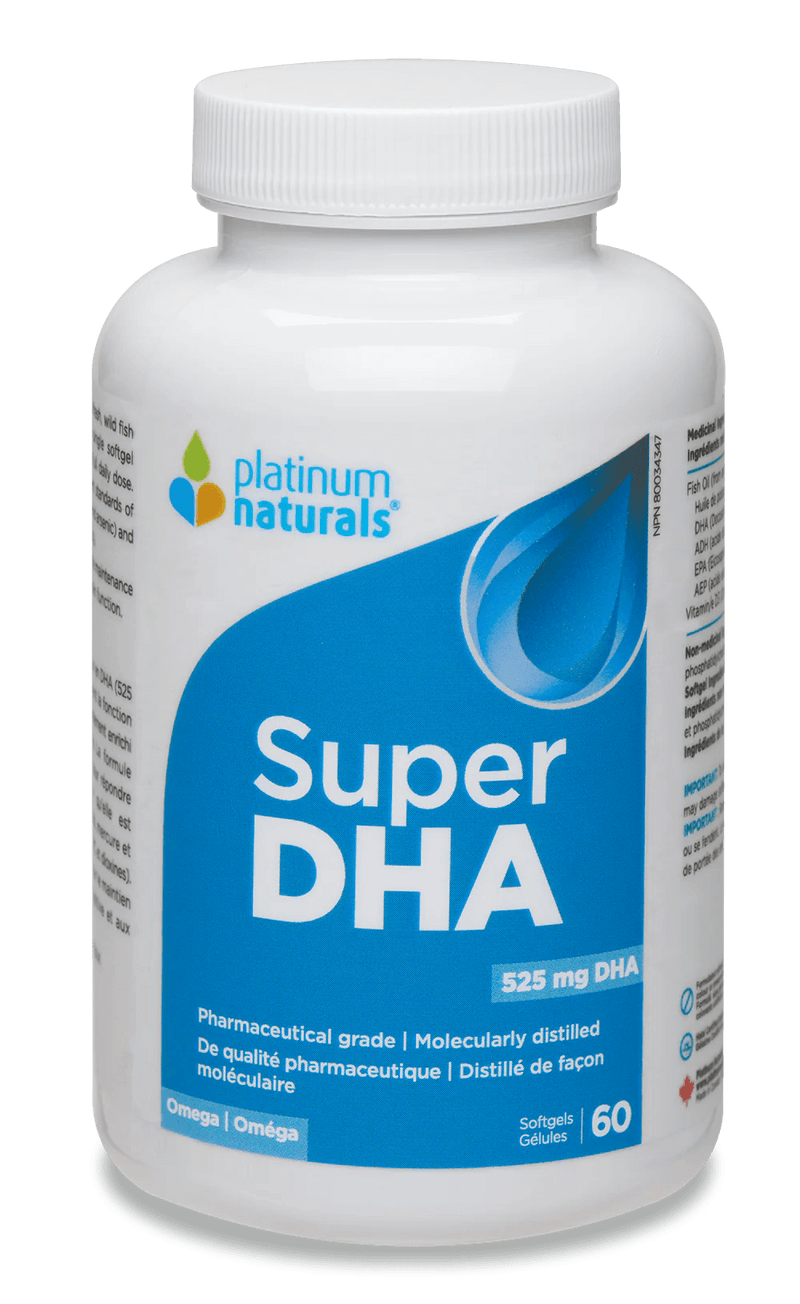 Platinum Naturals Super DHA 60 Softgels - Five Natural