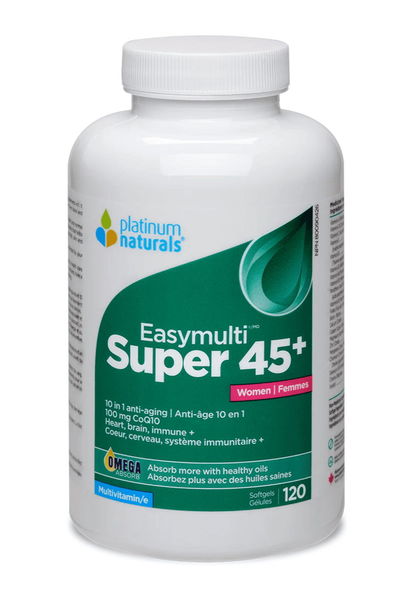 Platinum Naturals Super Easymulti® 45+ For Women 120 Softgels - Five Natural