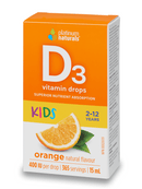 Platinum Naturals Vitamin D3 Drops 400IU For Kids 15mL - Five Natural