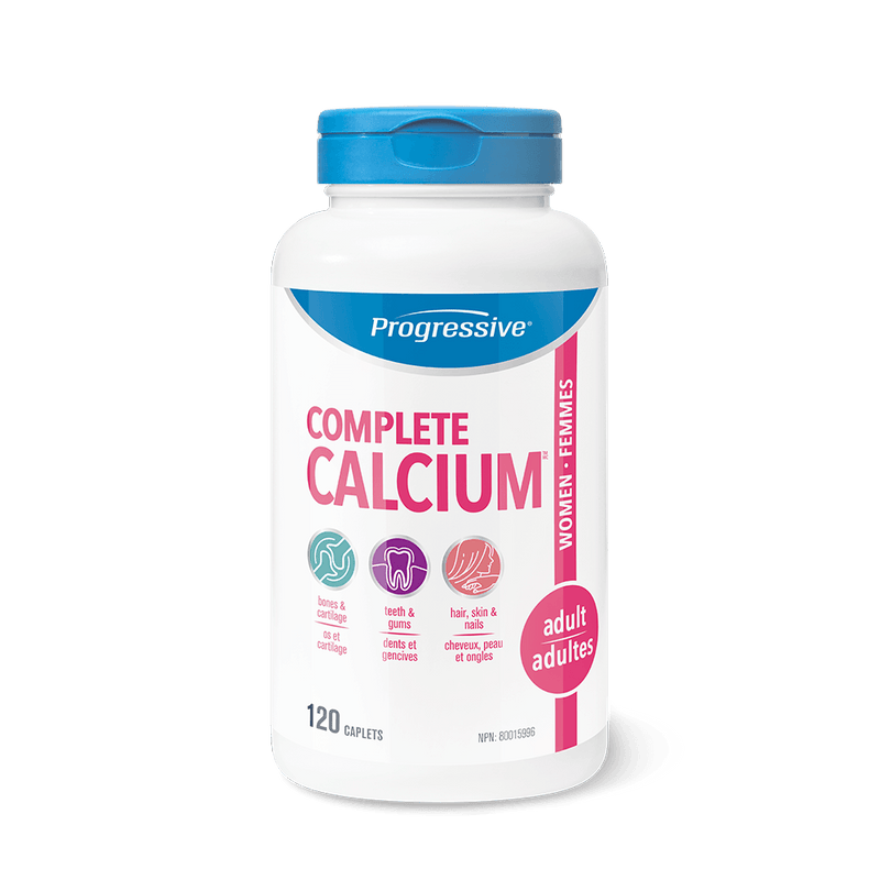 Progressive Calcium For Adult Women 120 Caplets - Five Natural