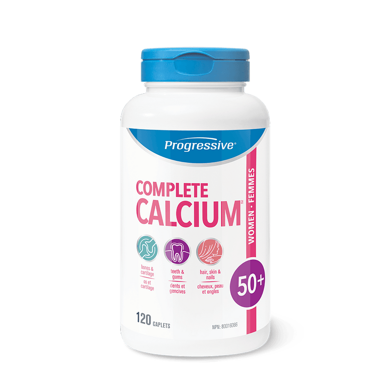 Progressive Calcium For Women 50+ 120 Caplets - Five Natural