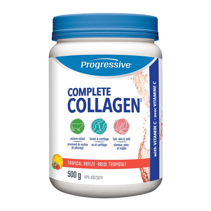 Progressive Complete Collagen - Tropical Breeze 500g Powder - Five Natural