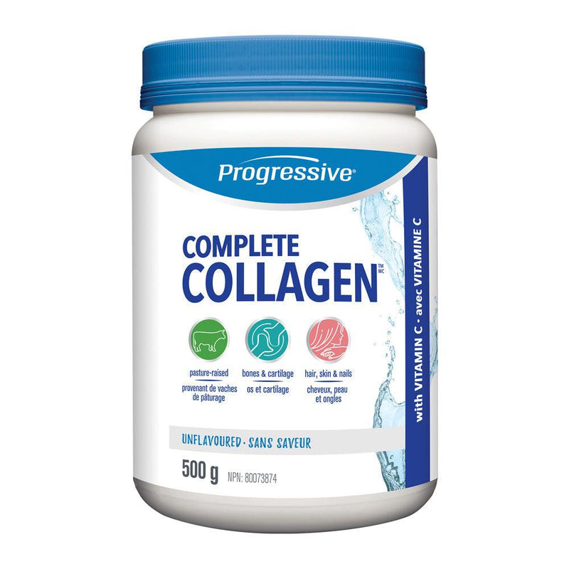 Progressive Complete Collagen - Unflavoured 500g Powder - Five Natural