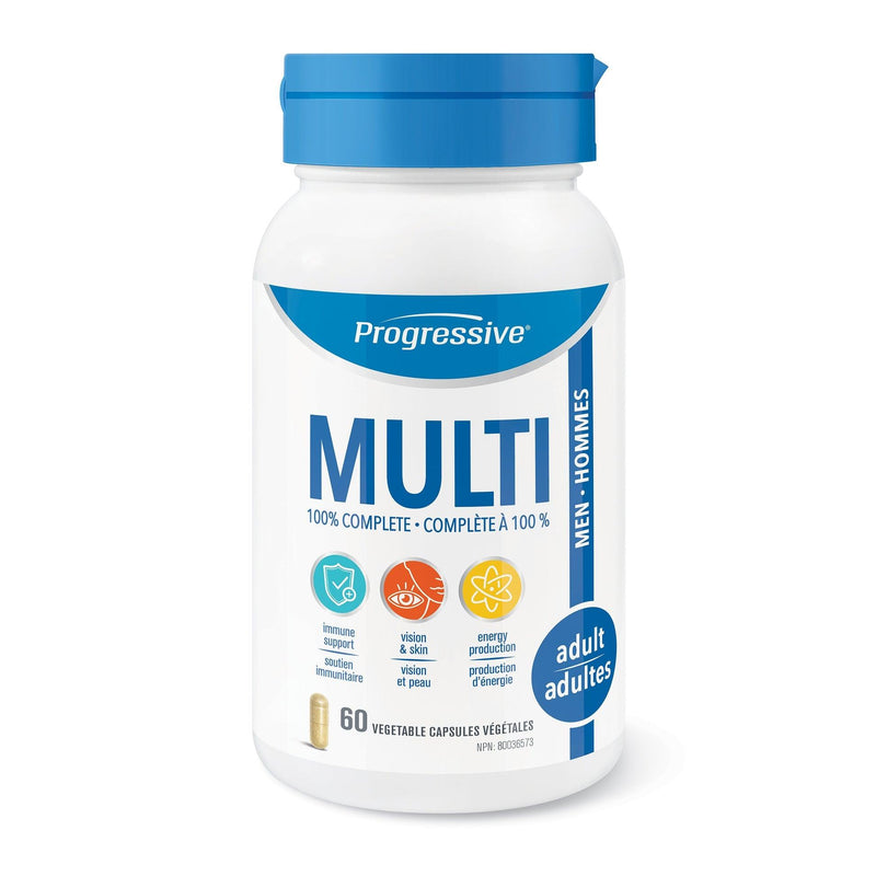 Progressive Multi For Adult Men 60 Capsules - Five Natural