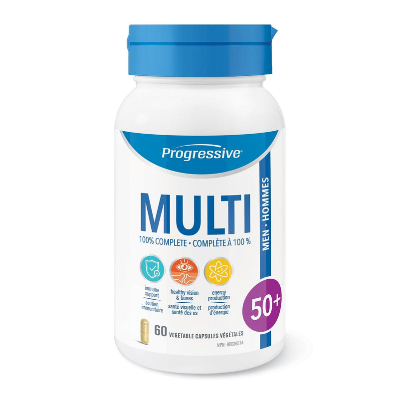 Progressive Multi For Men 50+ 60 Capsules - Five Natural