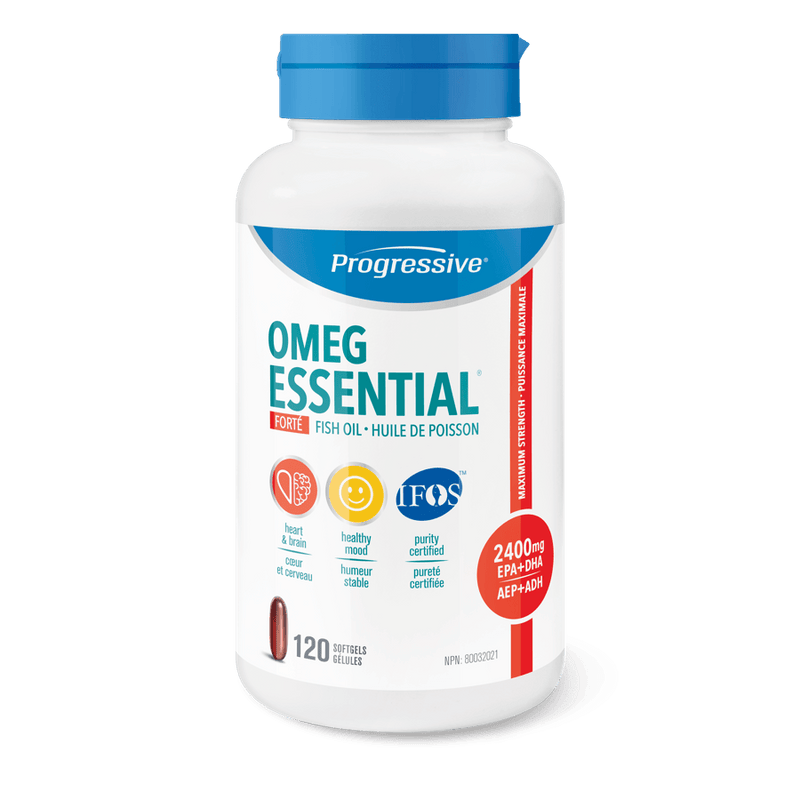 Progressive OmegEssential FORTE 120 Softgels - Five Natural
