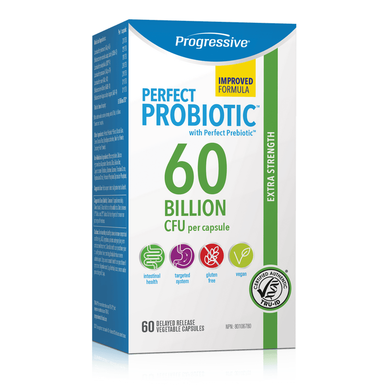 Progressive Perfect Probiotic 60B 60 Capsules - Five Natural