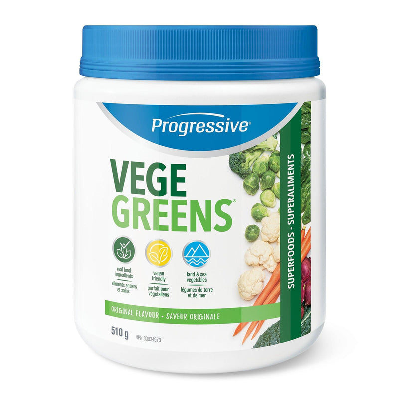 Progressive VegeGreens - Original 510g Powder - Five Natural