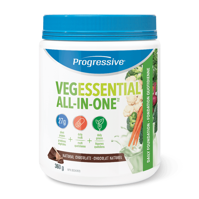 Progressive VegEssential - Chocolate 360g Powder - Five Natural